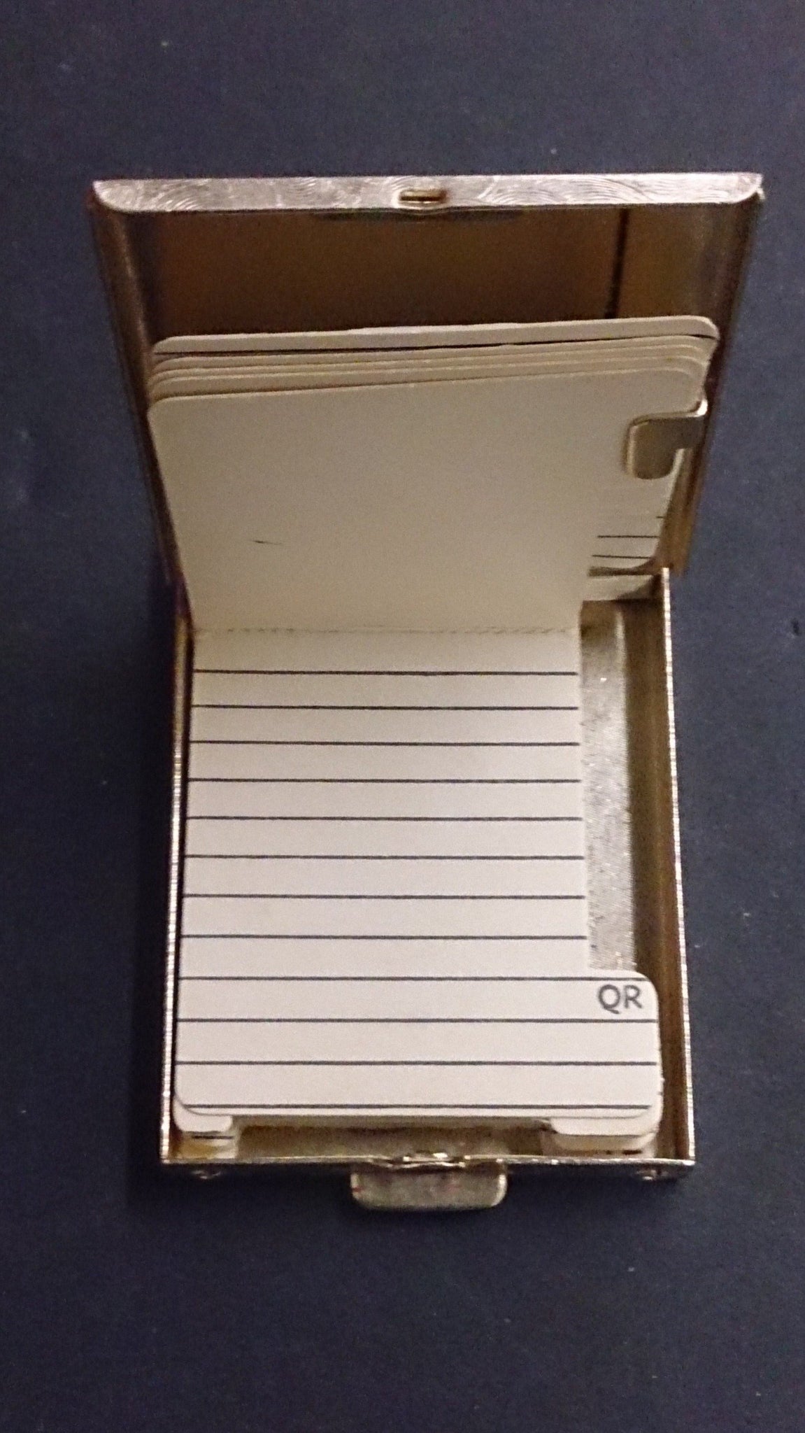 Striped Address Book 