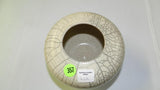 Studio Pottery Pot Glaze Crazing Effect Neutral White & Greys, Signed - Roadshow Collectibles